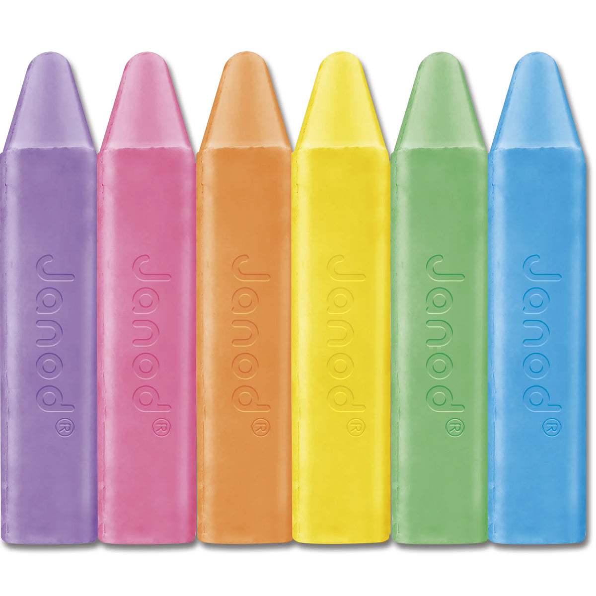 Gessetti da marciapiede - 6 colori