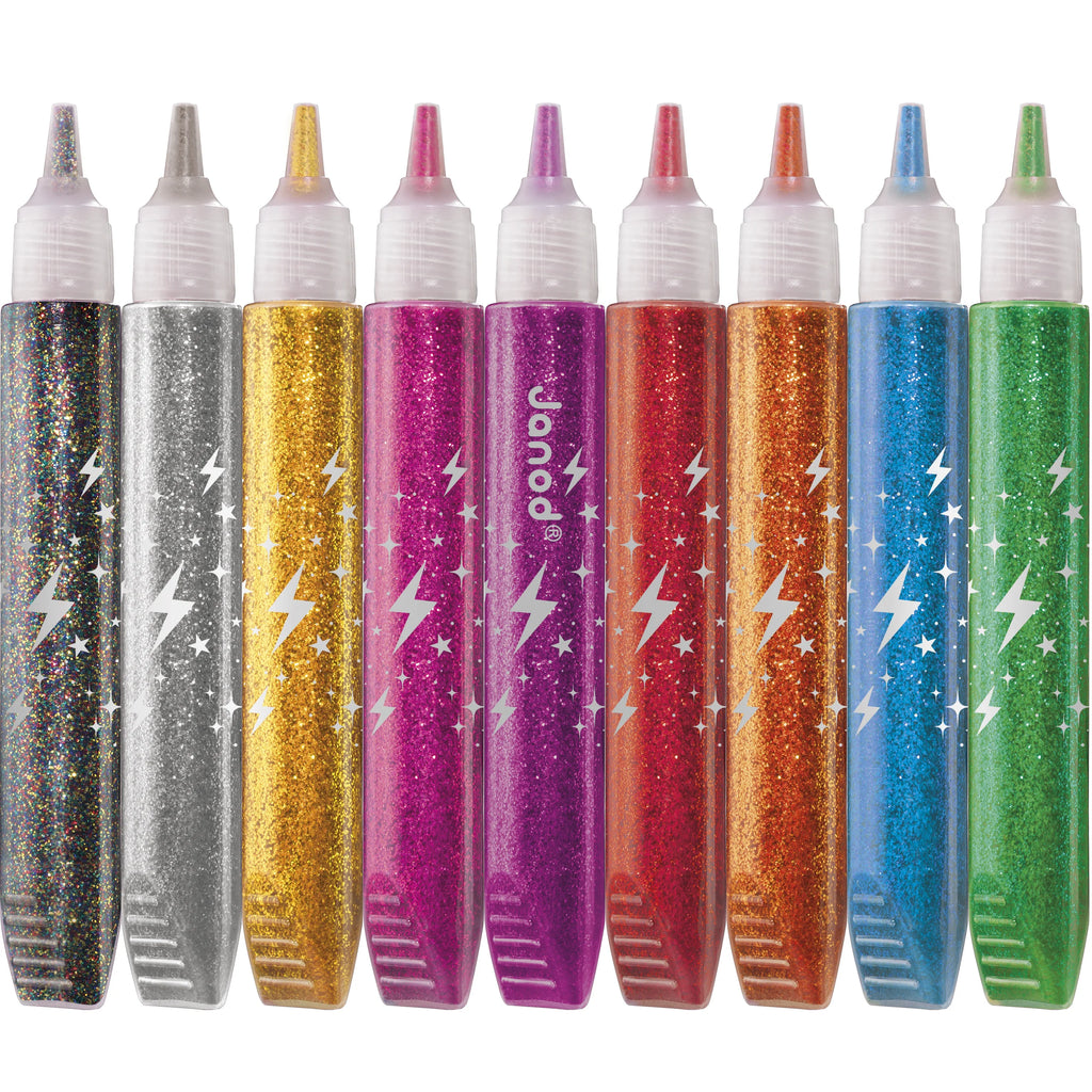 Glitter Glue - 9 Tubes