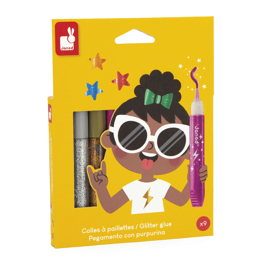 Glitter Glue - 9 Tubes
