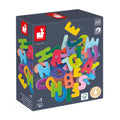 Alfabeto magnetico in legno - 52 lettere
