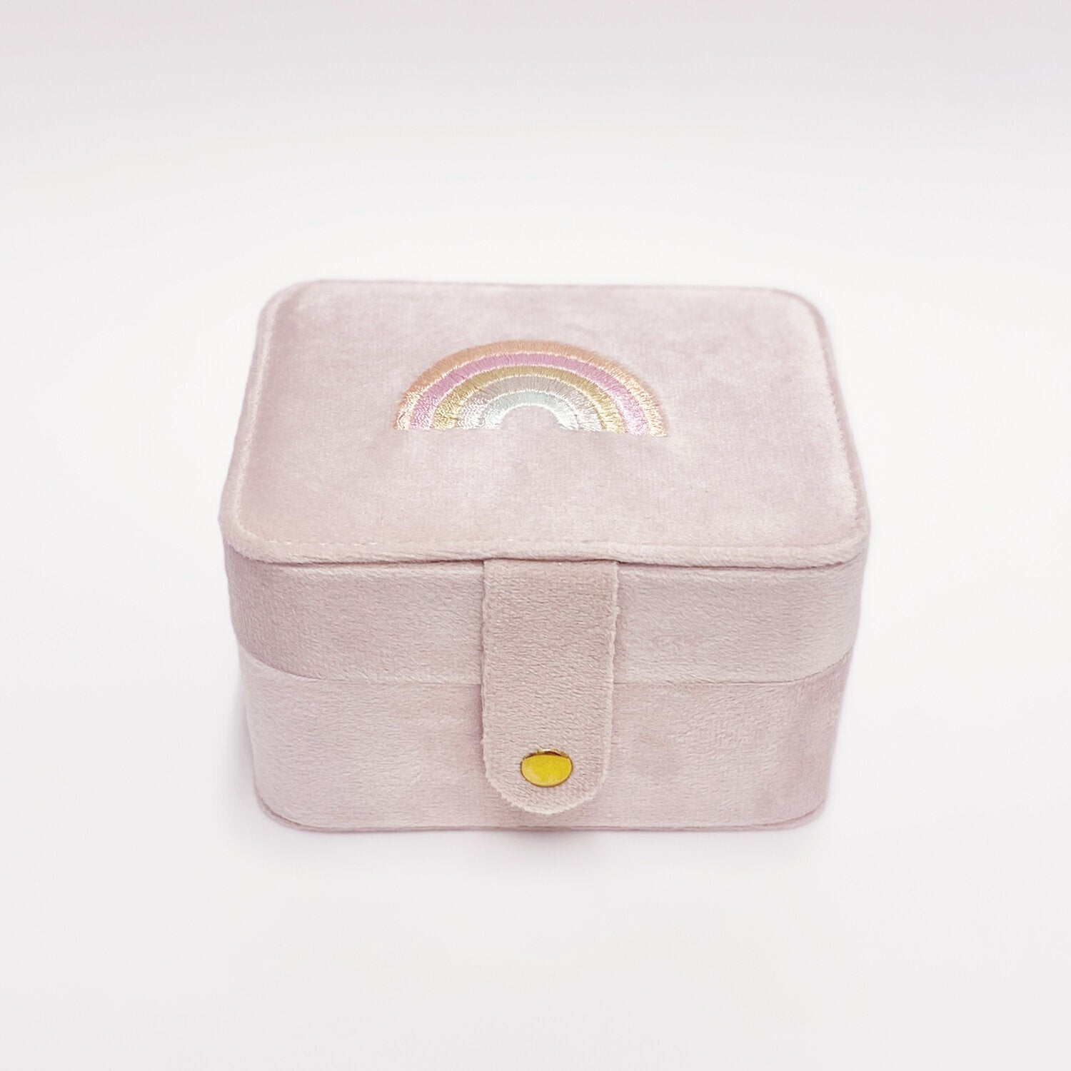 Pink Rainbow Jewelry Box