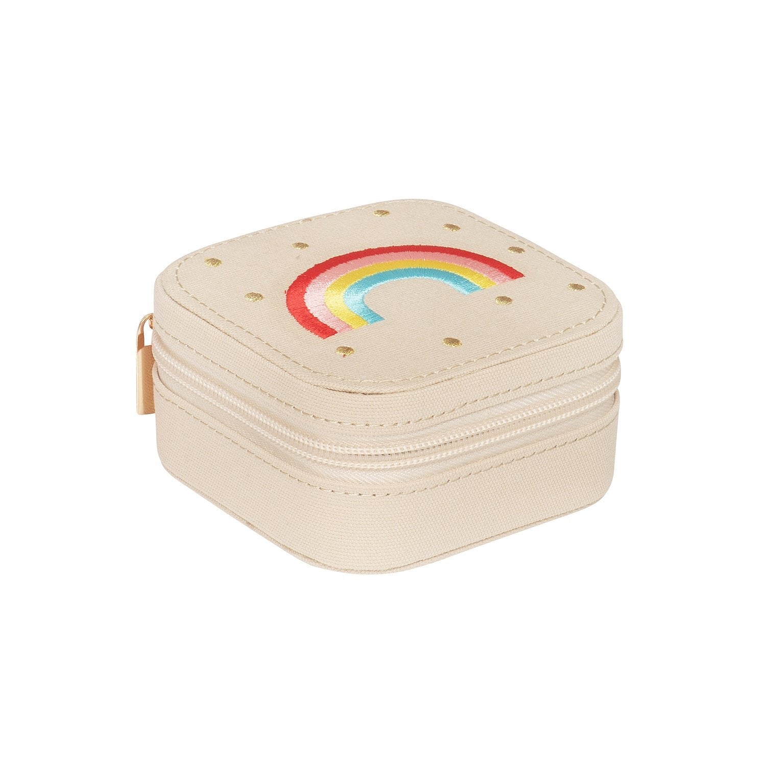 Vintage Rainbow Jewelry Box