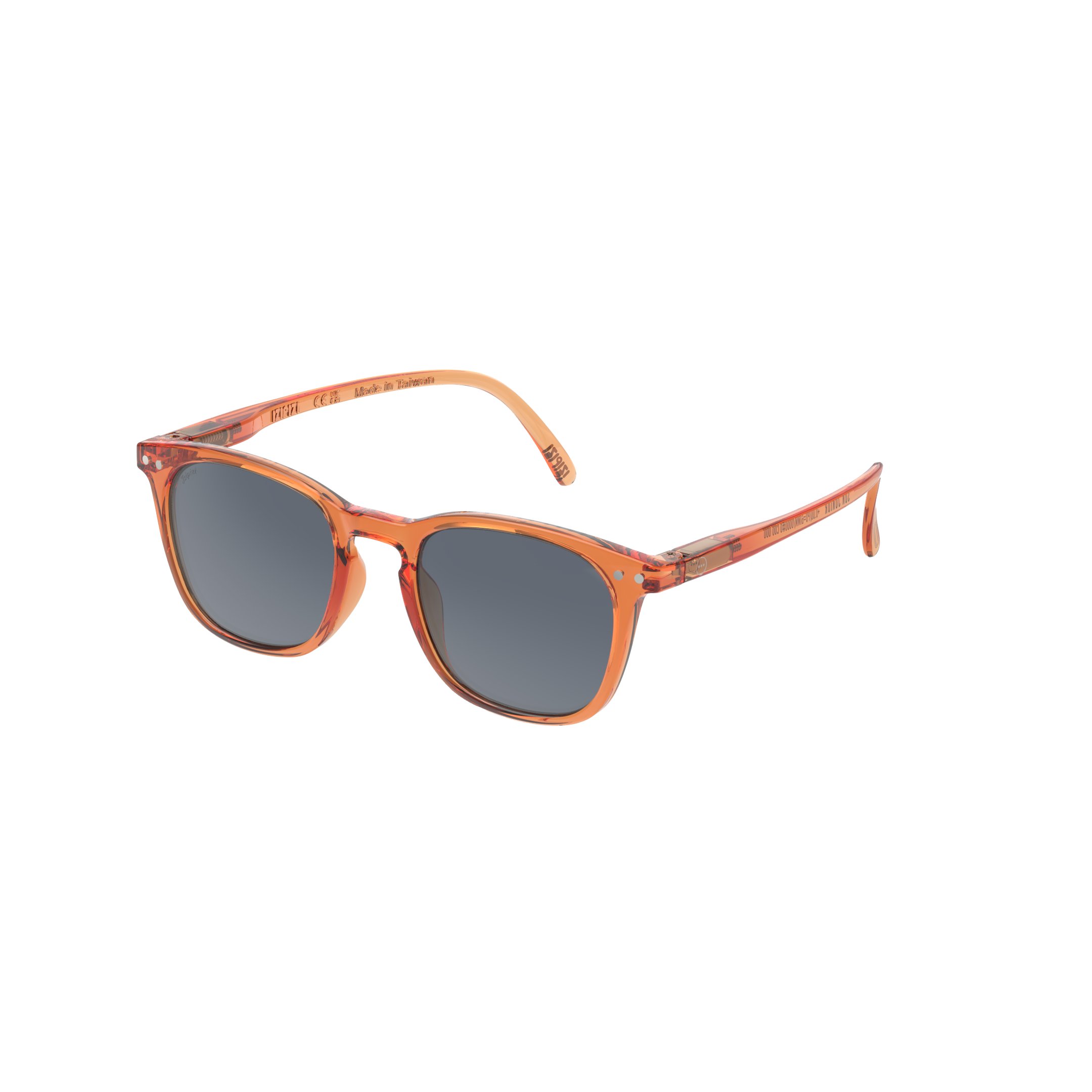 Occhiali da sole polarizzati 5-10 anni, Trapeze Orange smash