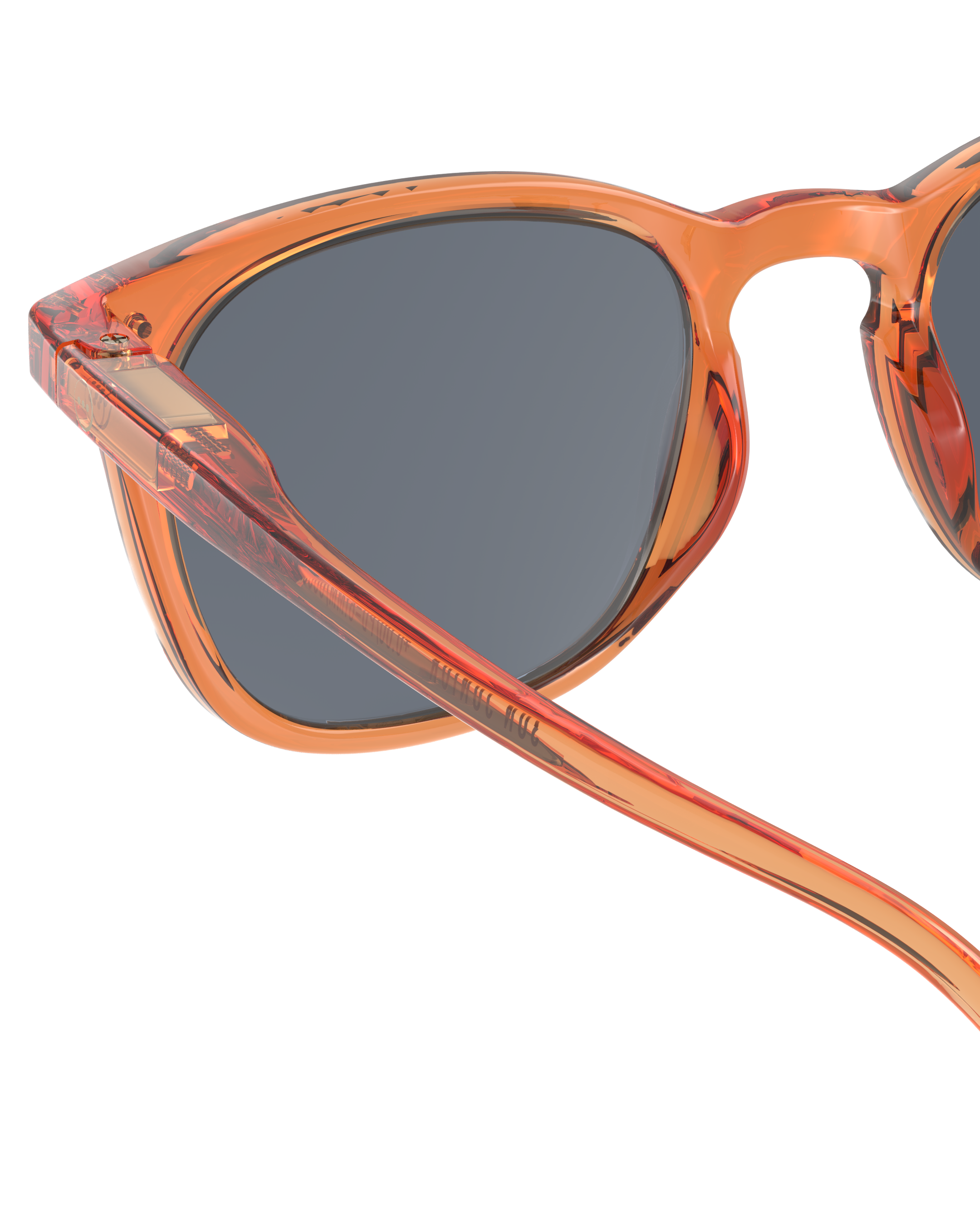 Occhiali da sole polarizzati 5-10 anni, Trapeze Orange smash