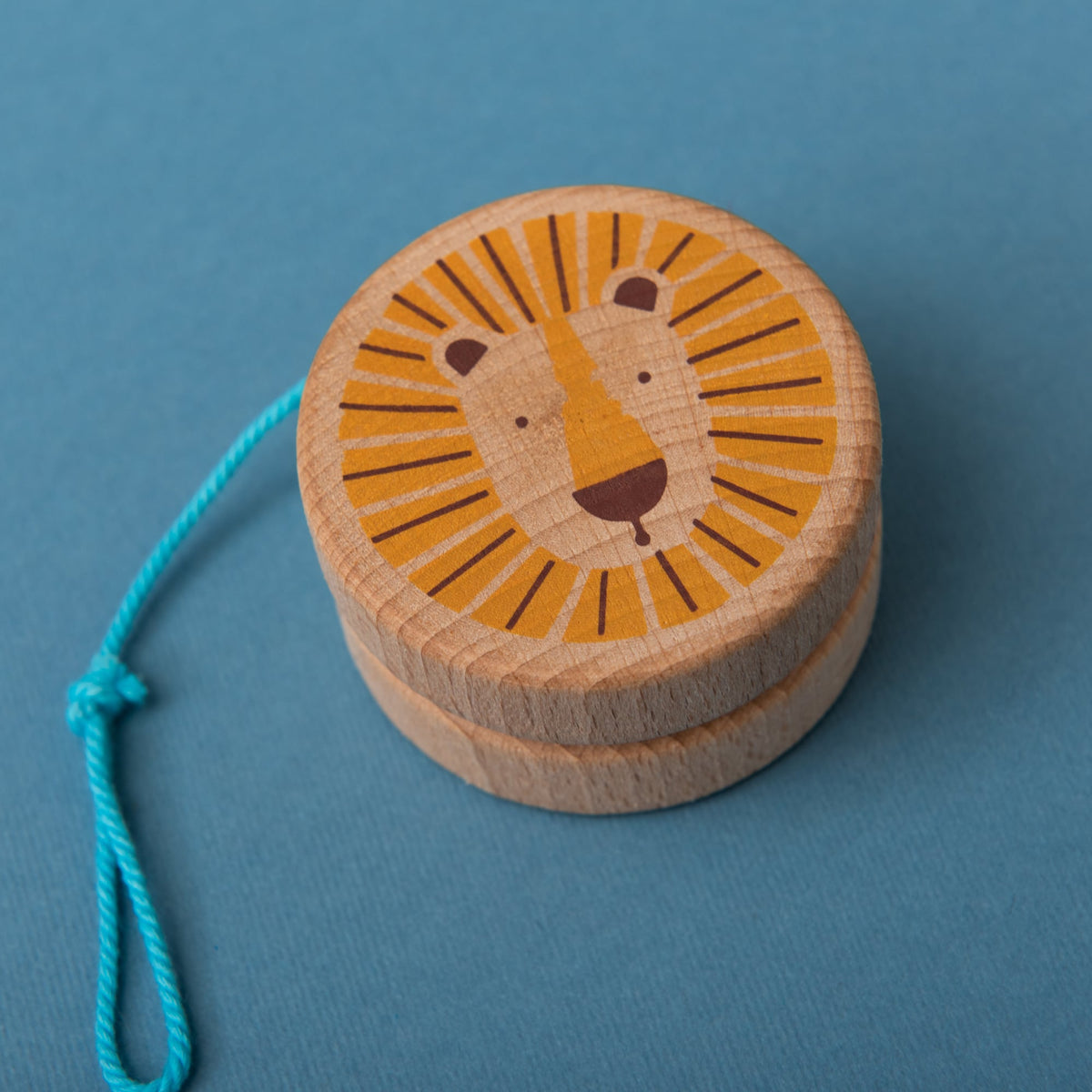 Yoyo en bois Lion