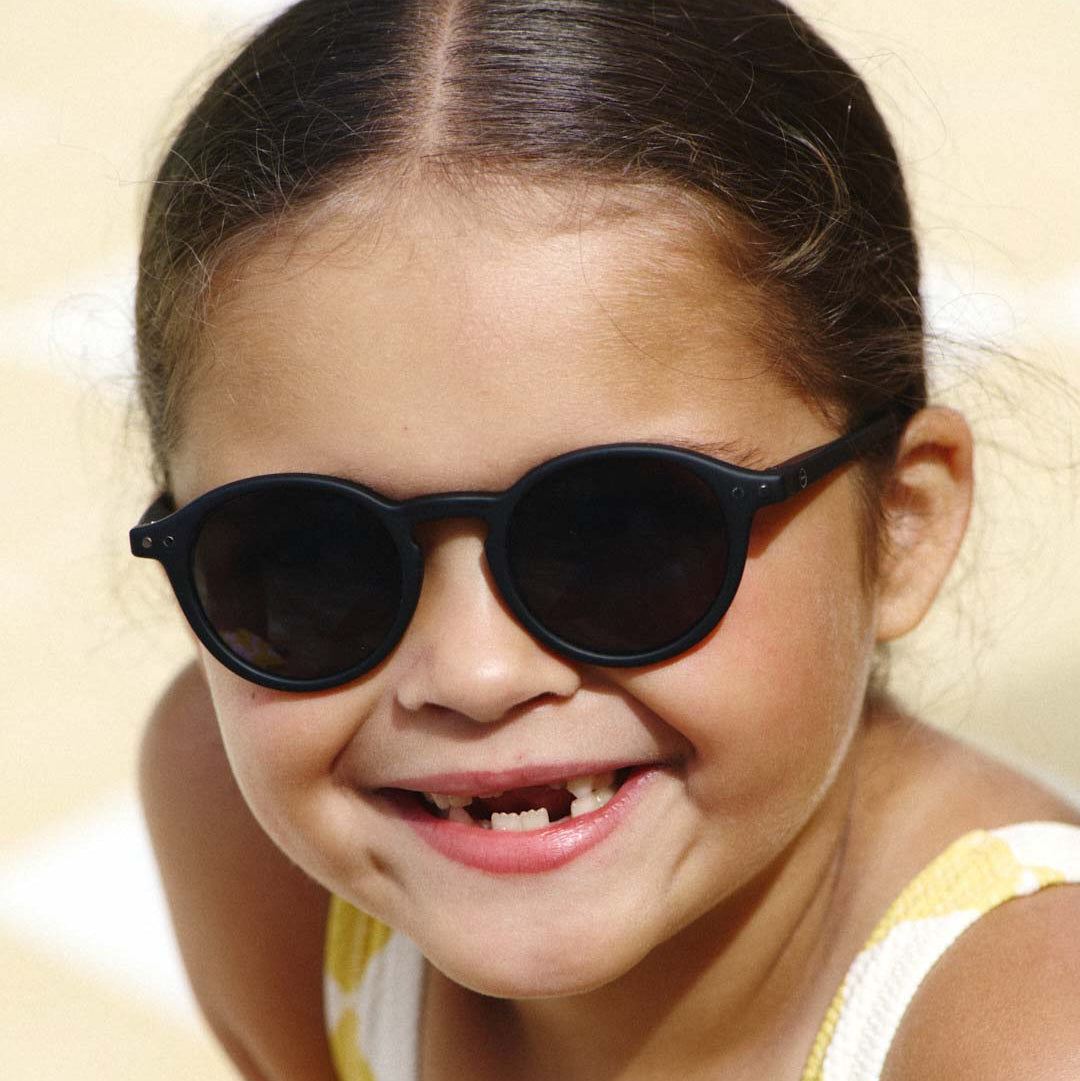 Occhiali da sole polarizzati e flessibili bambini, Iconic Black