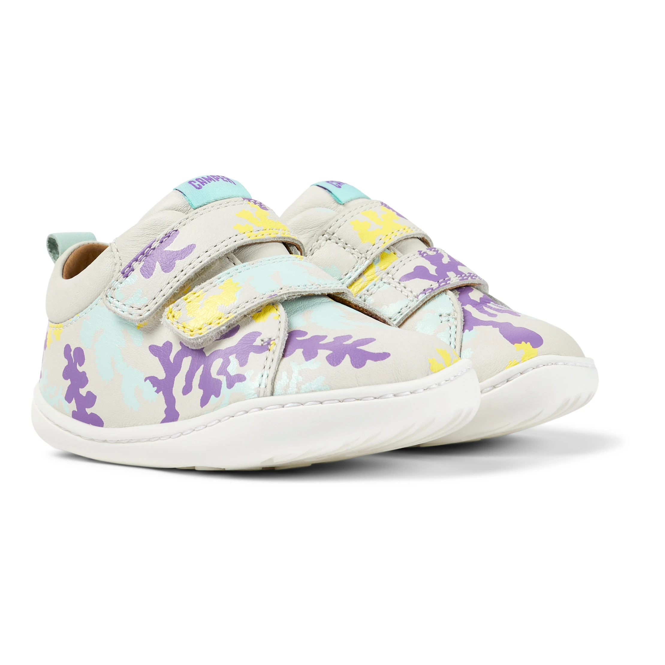 Scarpe sneaker in pelle multicolore, Twins | Camper bambini