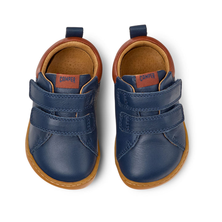 Scarpe Sneaker blu in pelle con strappi, Peu | Camper per bambini