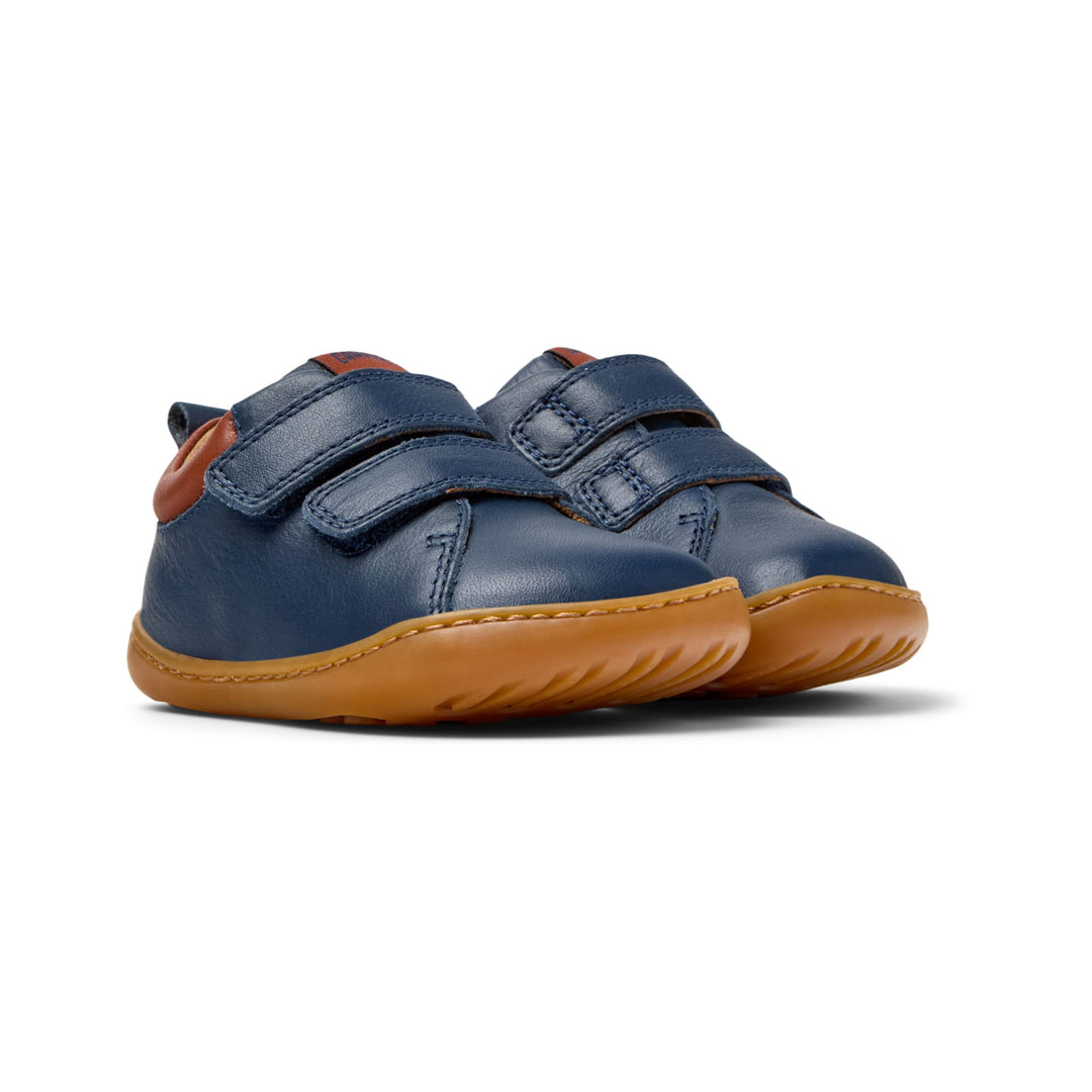 Scarpe Sneaker blu in pelle con strappi, Peu | Camper per bambini