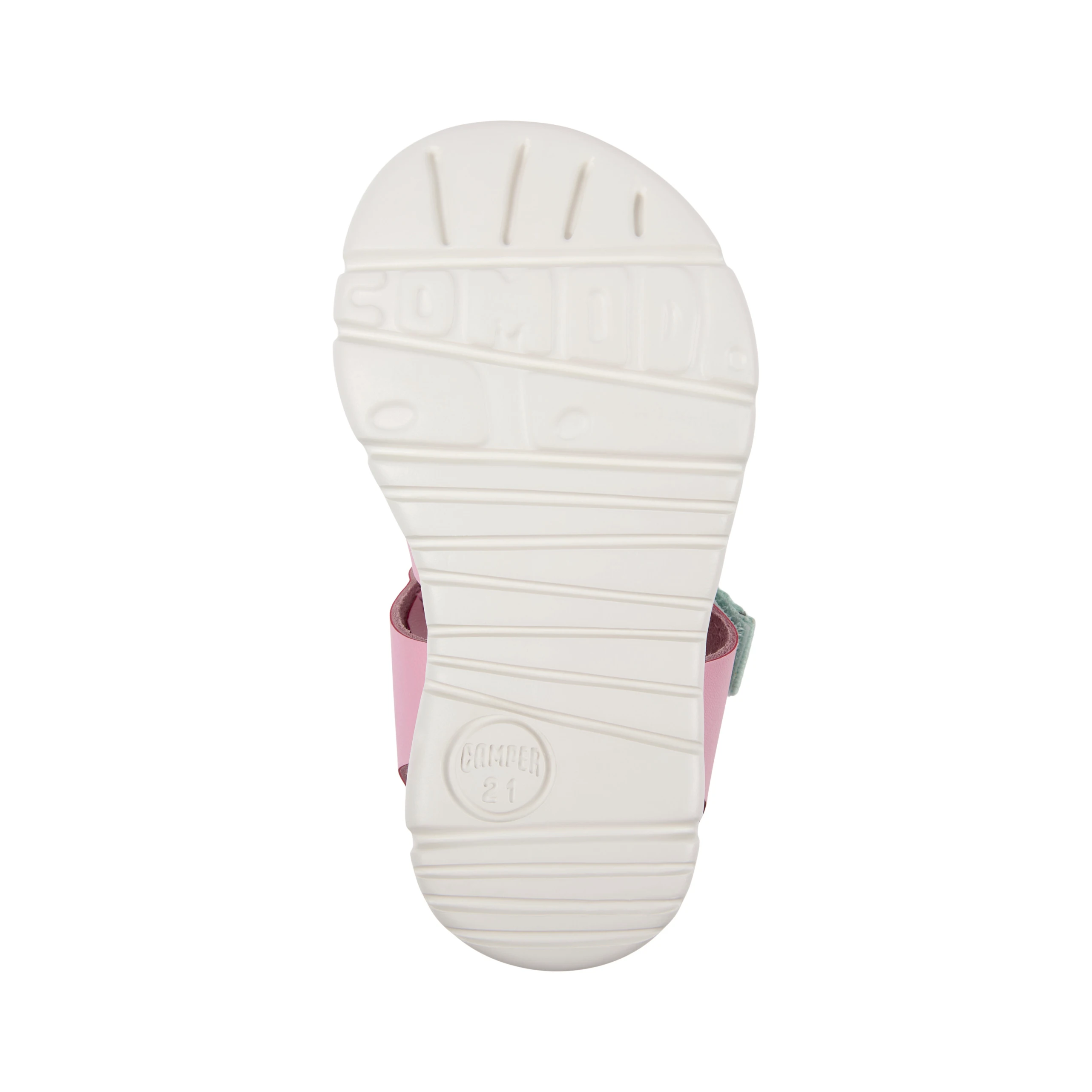 Sandali in pelle rosa, Oruga | Camper per bambini