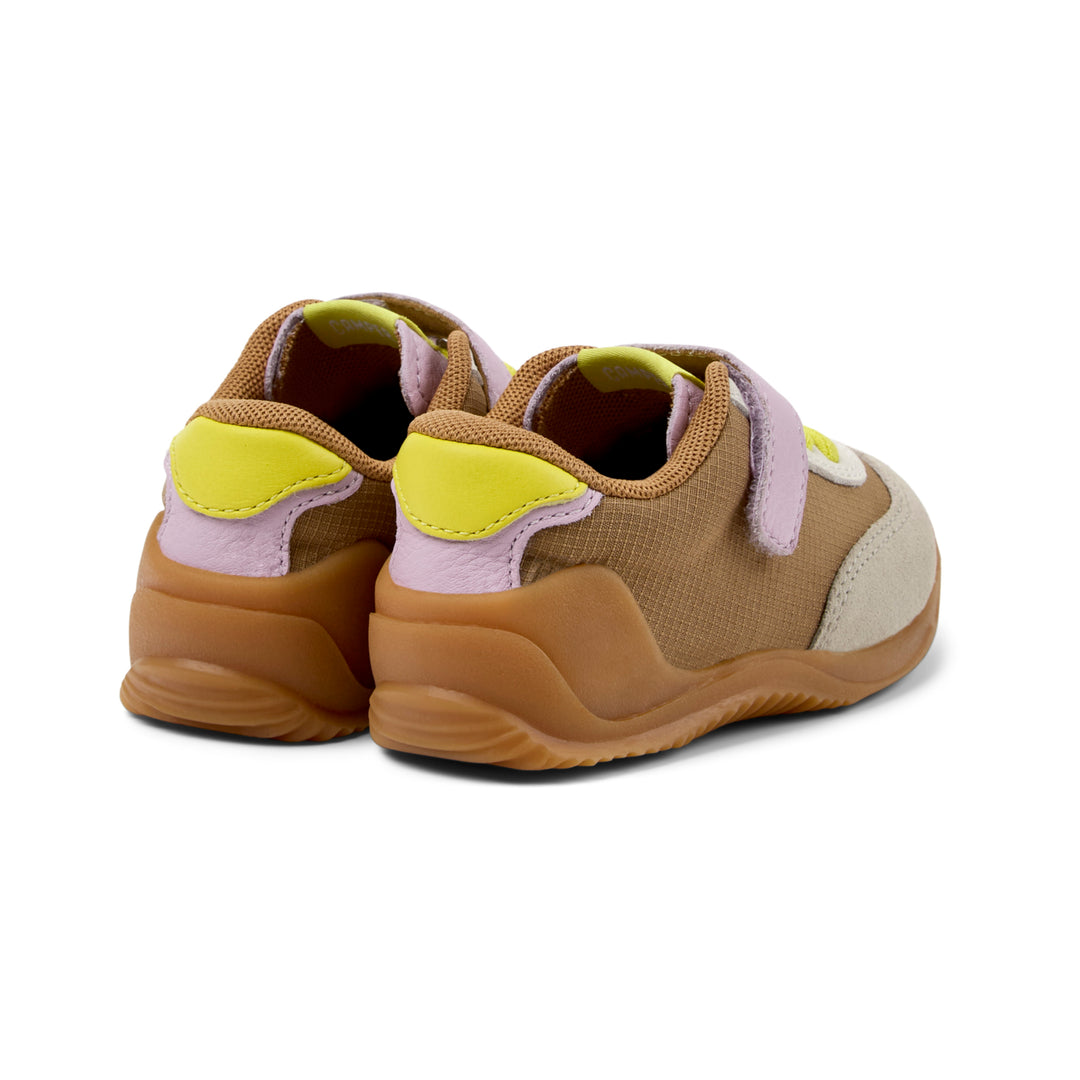 Sneaker marroni in tessuto e nabuk, Dadda | Camper per bambini
