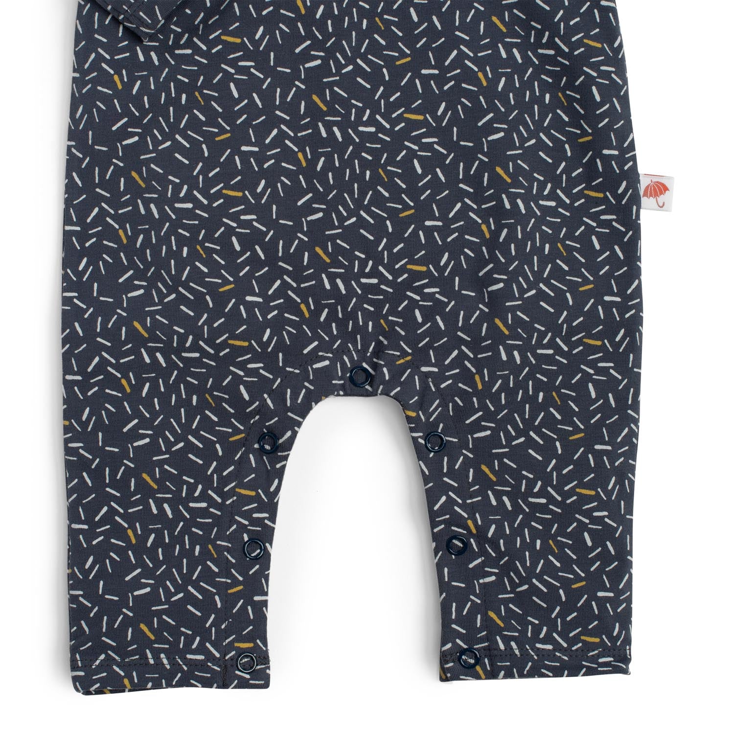 Warm dark blue cotton onesie, Kalypso