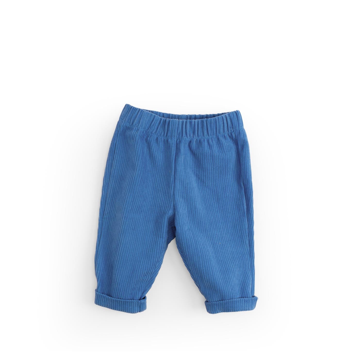 Blue corduroy trousers, Kamil