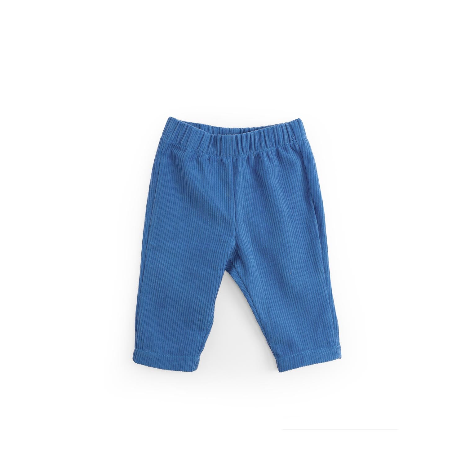 Blue corduroy trousers, Kamil