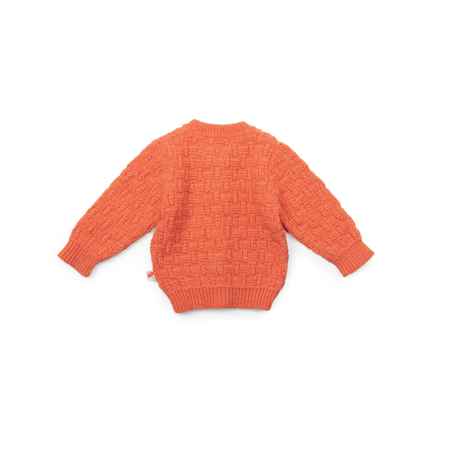 Coral patterned knitted cardigan, Karite