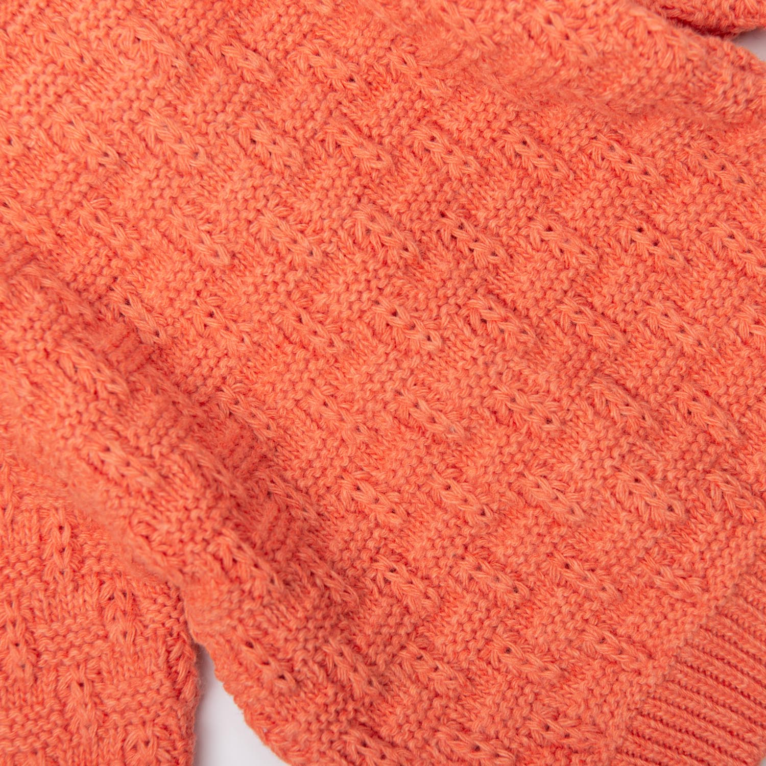 Coral patterned knitted cardigan, Karite