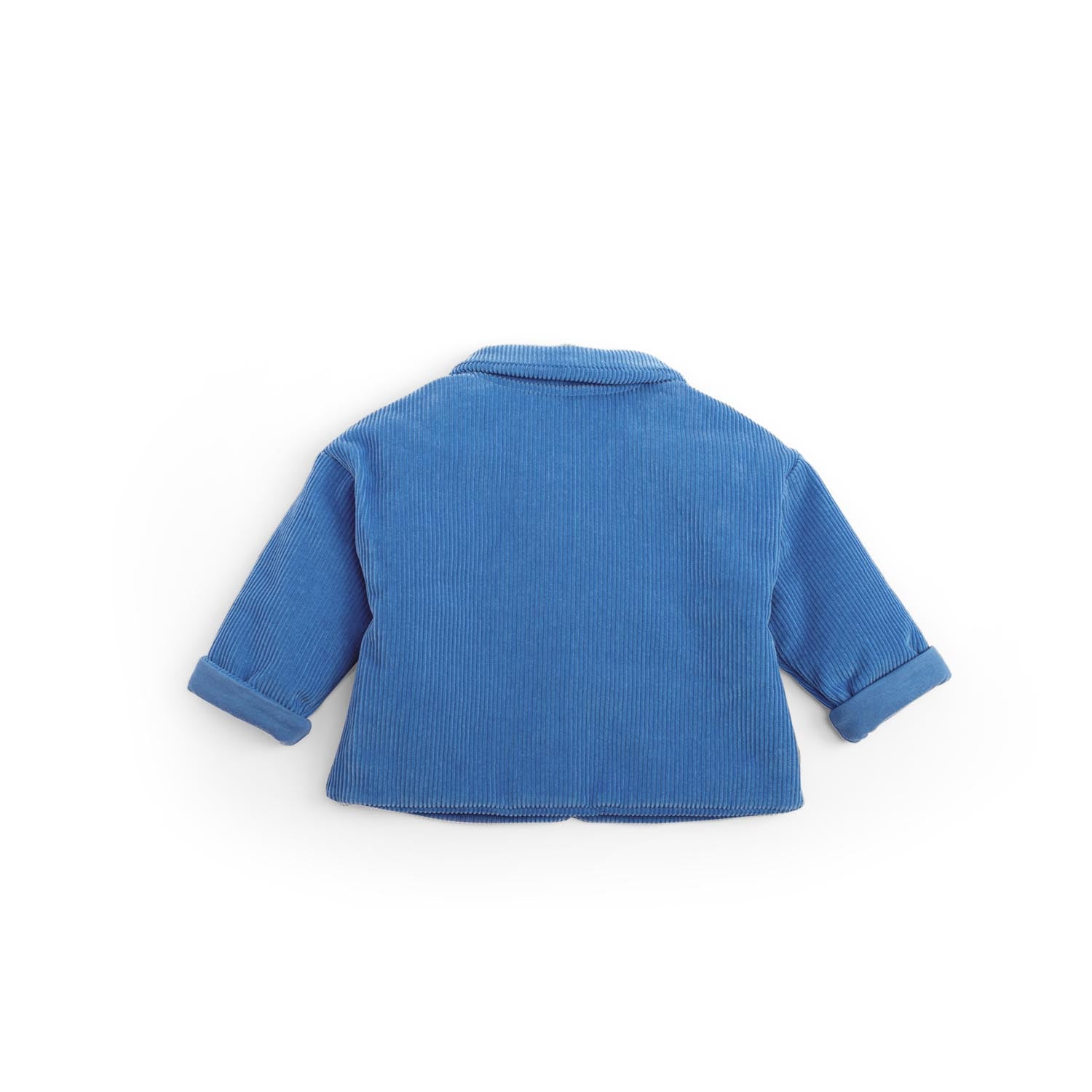 Blue Corduroy Padded Jacket, Kelio