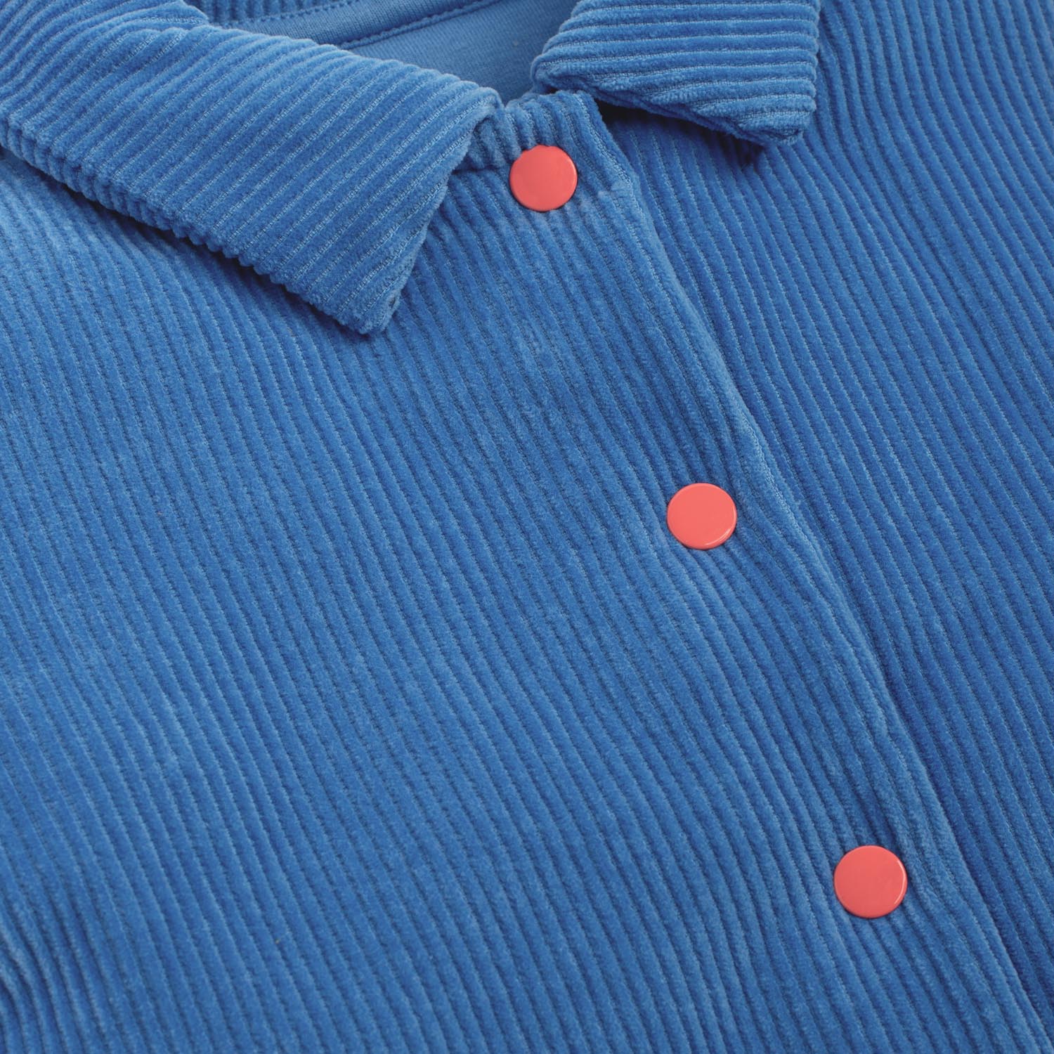 Blue Corduroy Padded Jacket, Kelio