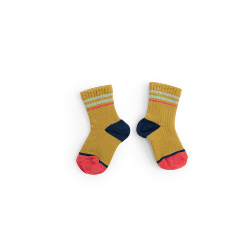 Multicolored ribbed socks, Kevy
