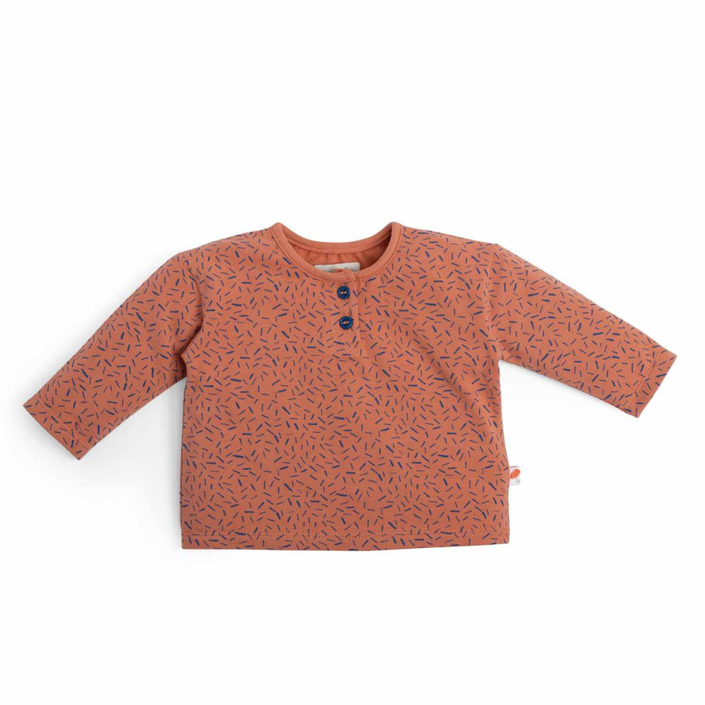Long-sleeved t-shirt in warm cotton, Koala