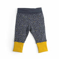 Evolutionary trousers in warm blue cotton, Kolin