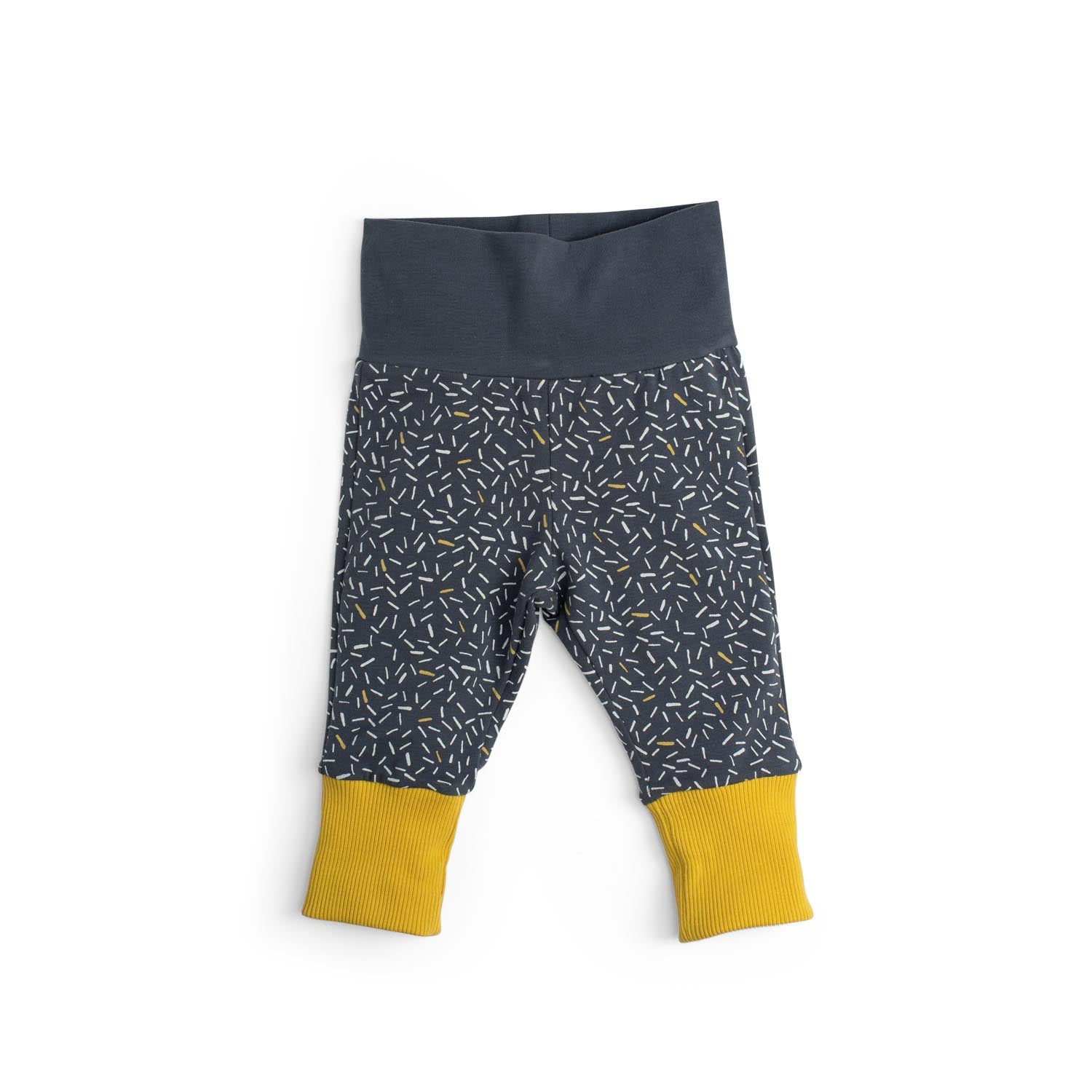 Evolutionary trousers in warm blue cotton, Kolin