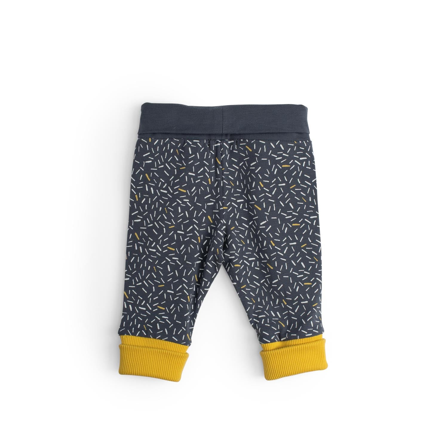Evolutionary trousers in warm blue cotton, Kolin