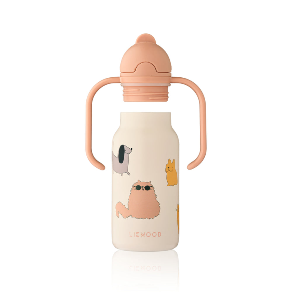 Borraccia termica acciaio inox con manici 250ml, Cani e gatti