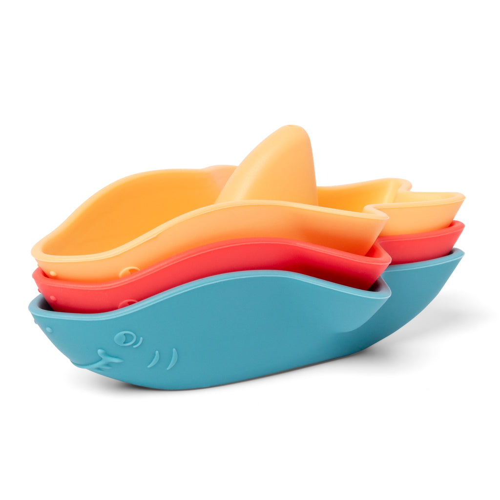 Silicone bath toy, Sharks