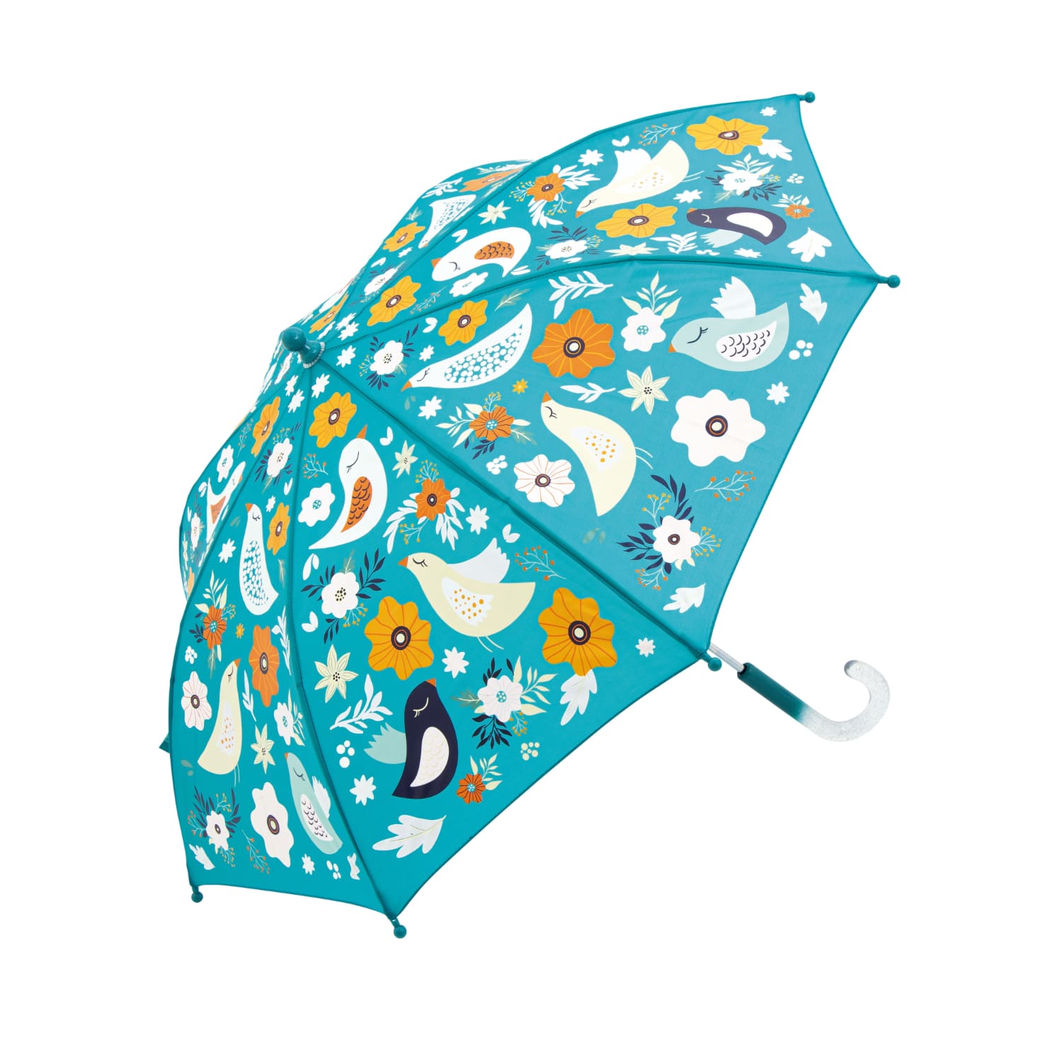 Ombrello magico trasparente 38cm, Uccelli