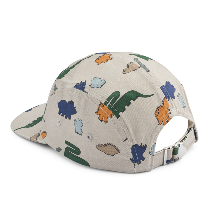 Cappello con visiera in cotone bio, Dinosauri | Liewood