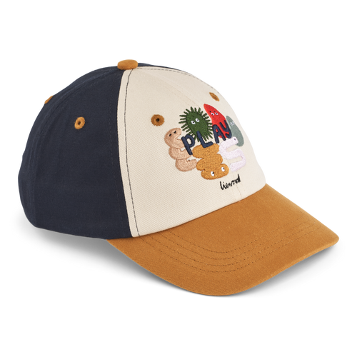 Cappello con visiera in cotone bio, Liewood gang | Liewood