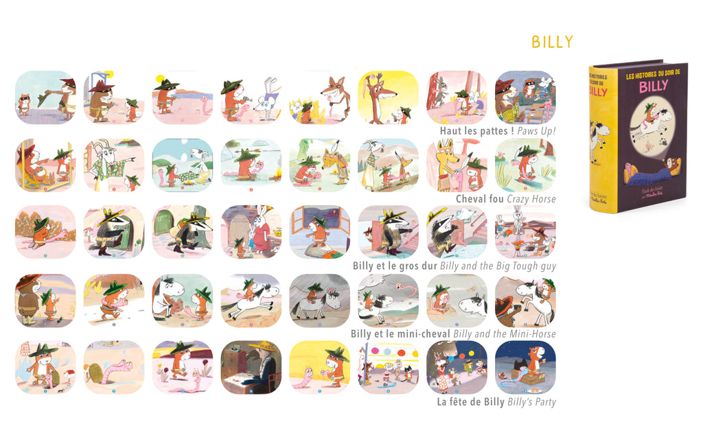 Cofanetto lampada proietta storie, Billy
