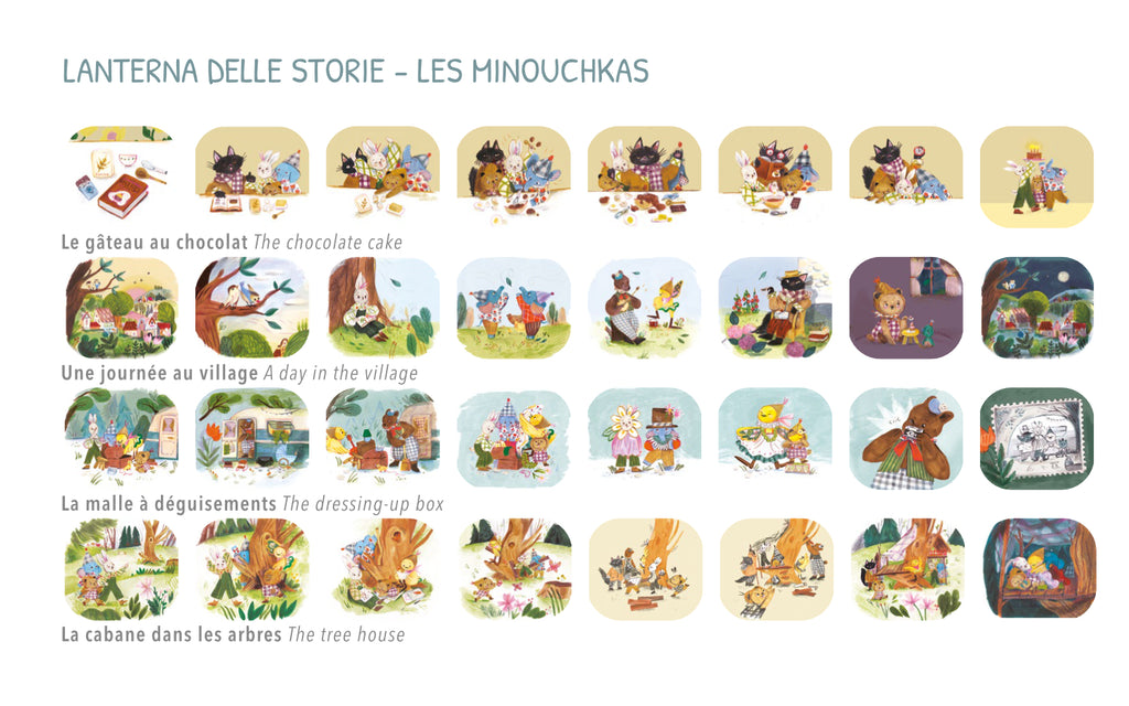 Lantern of Stories, Les Minouchkas