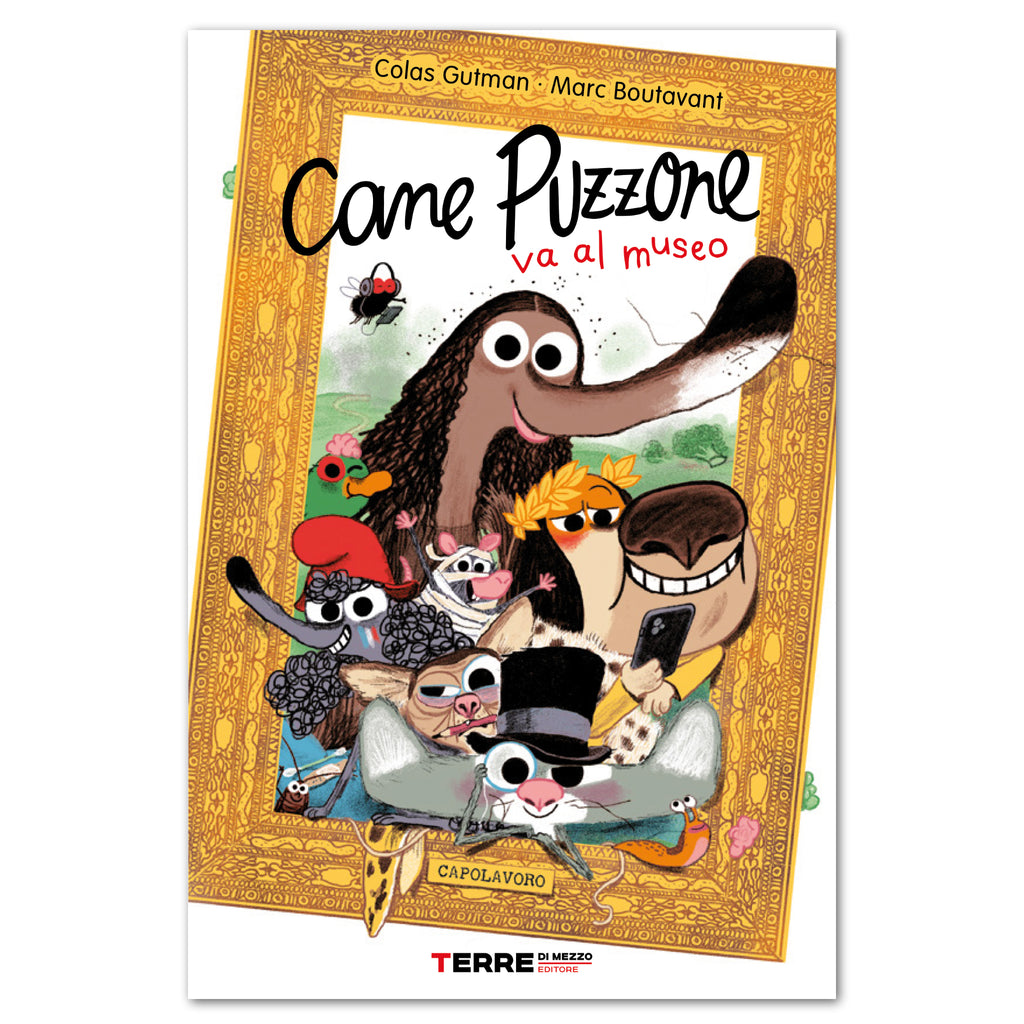 Libro Cane Puzzone va al museo
