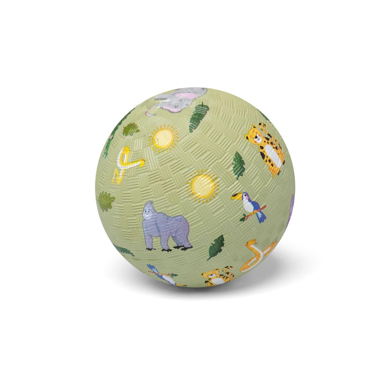 Small Rubber Ball ⌀13cm, Jungle