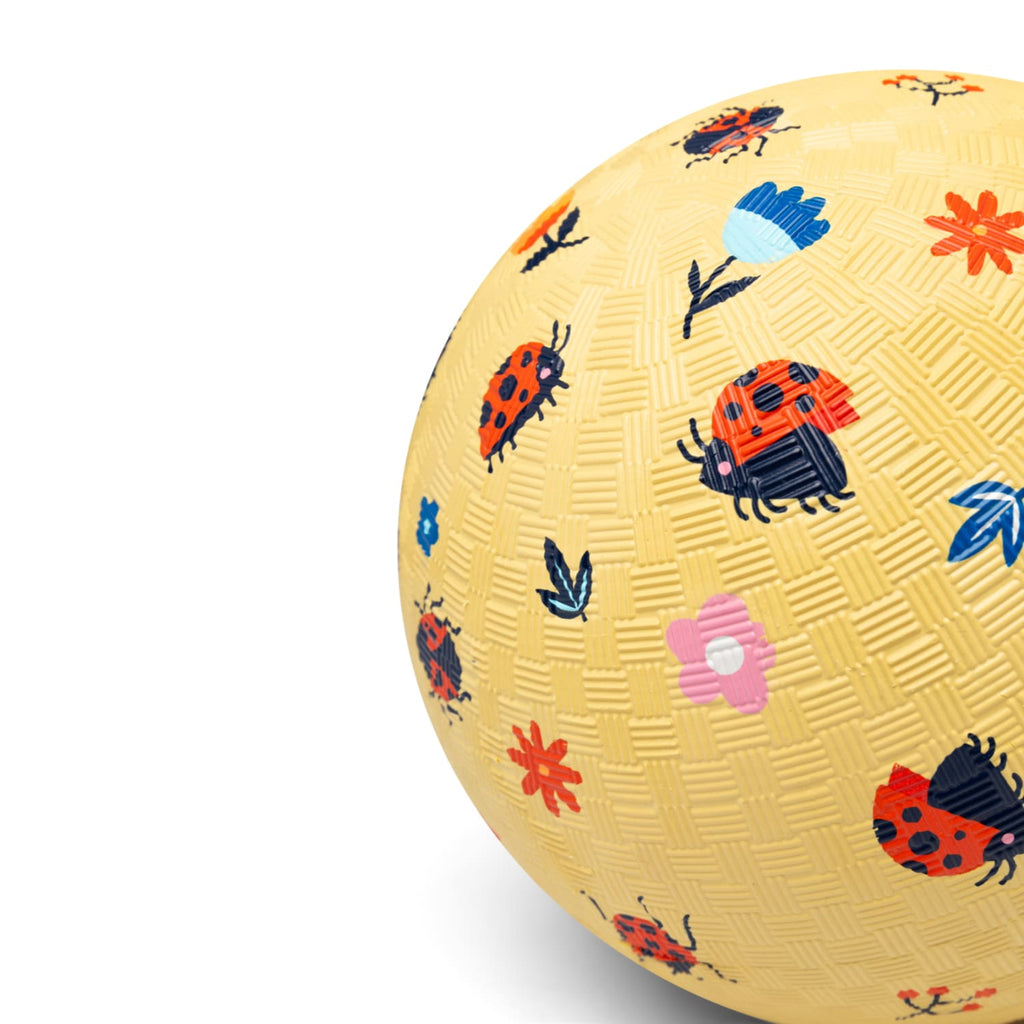 Small rubber ball ⌀13cm, Ladybugs