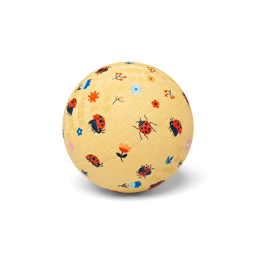 Small rubber ball ⌀13cm, Ladybugs