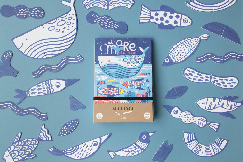 Gioco attività creare una giostrina, Al mare