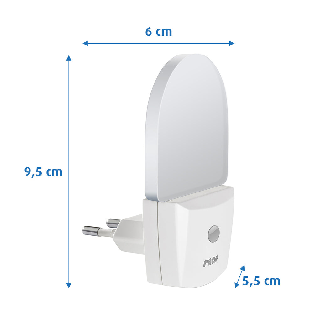 Night light with twilight sensor