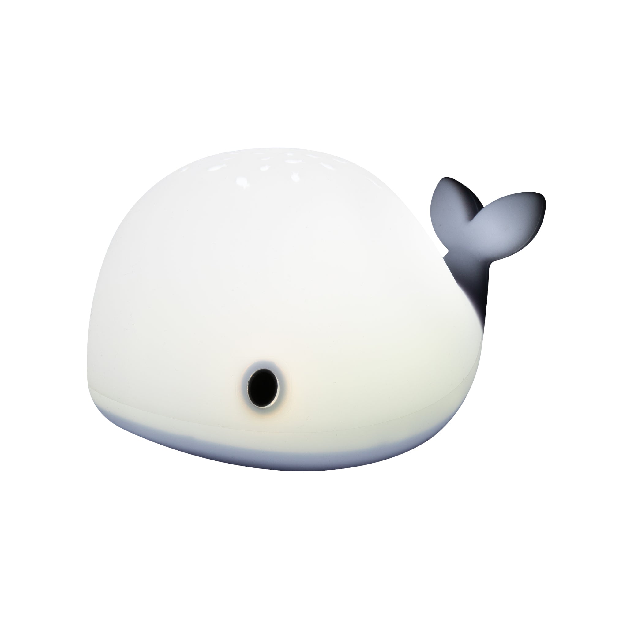 Luce notturna ricaricabile cambia colore, Balena