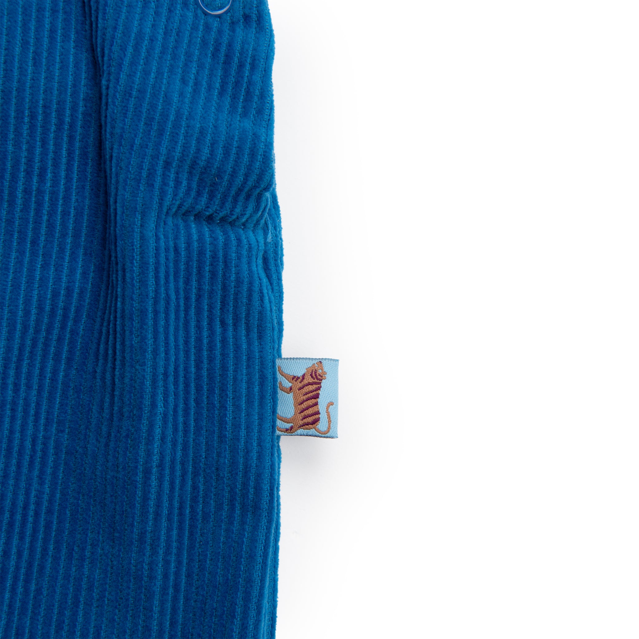 Dungarees in blue corduroy, Maxence