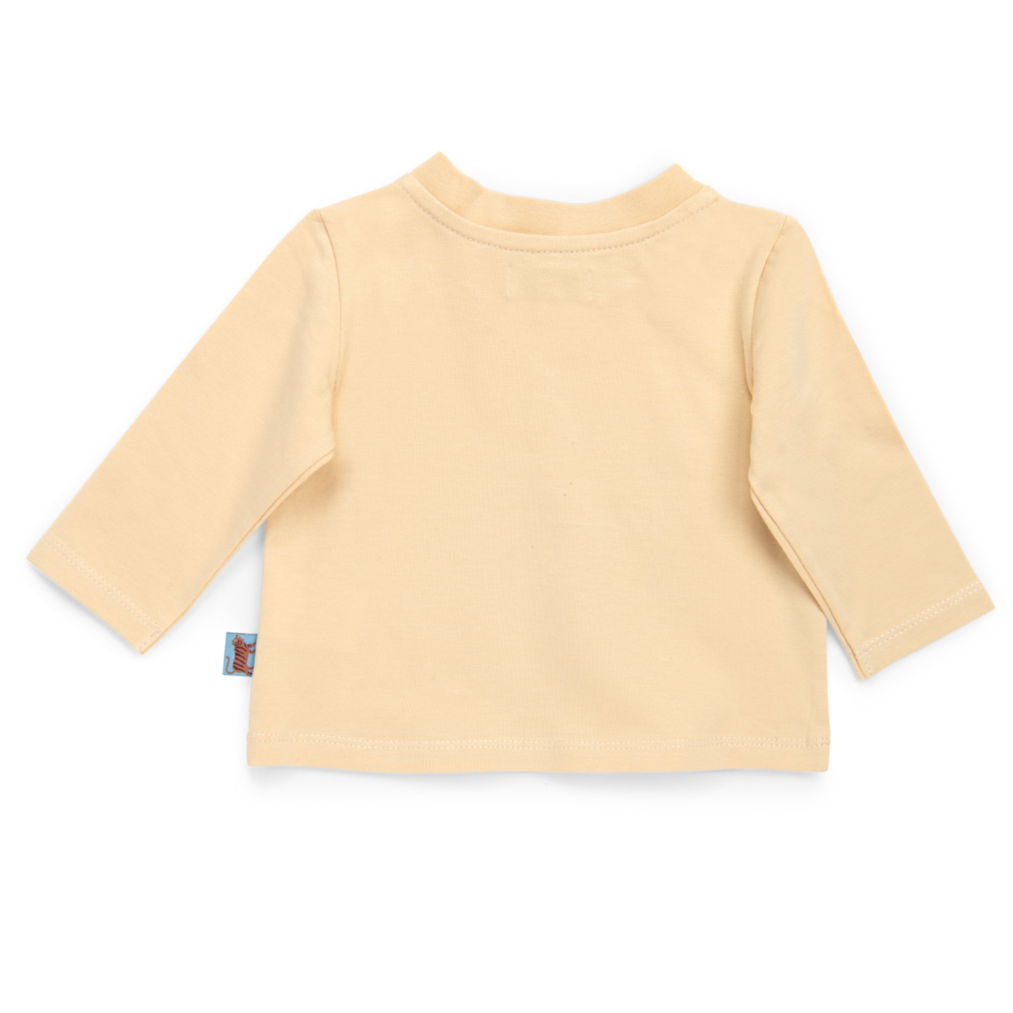 Beige T-shirt with jungle print, Manoa