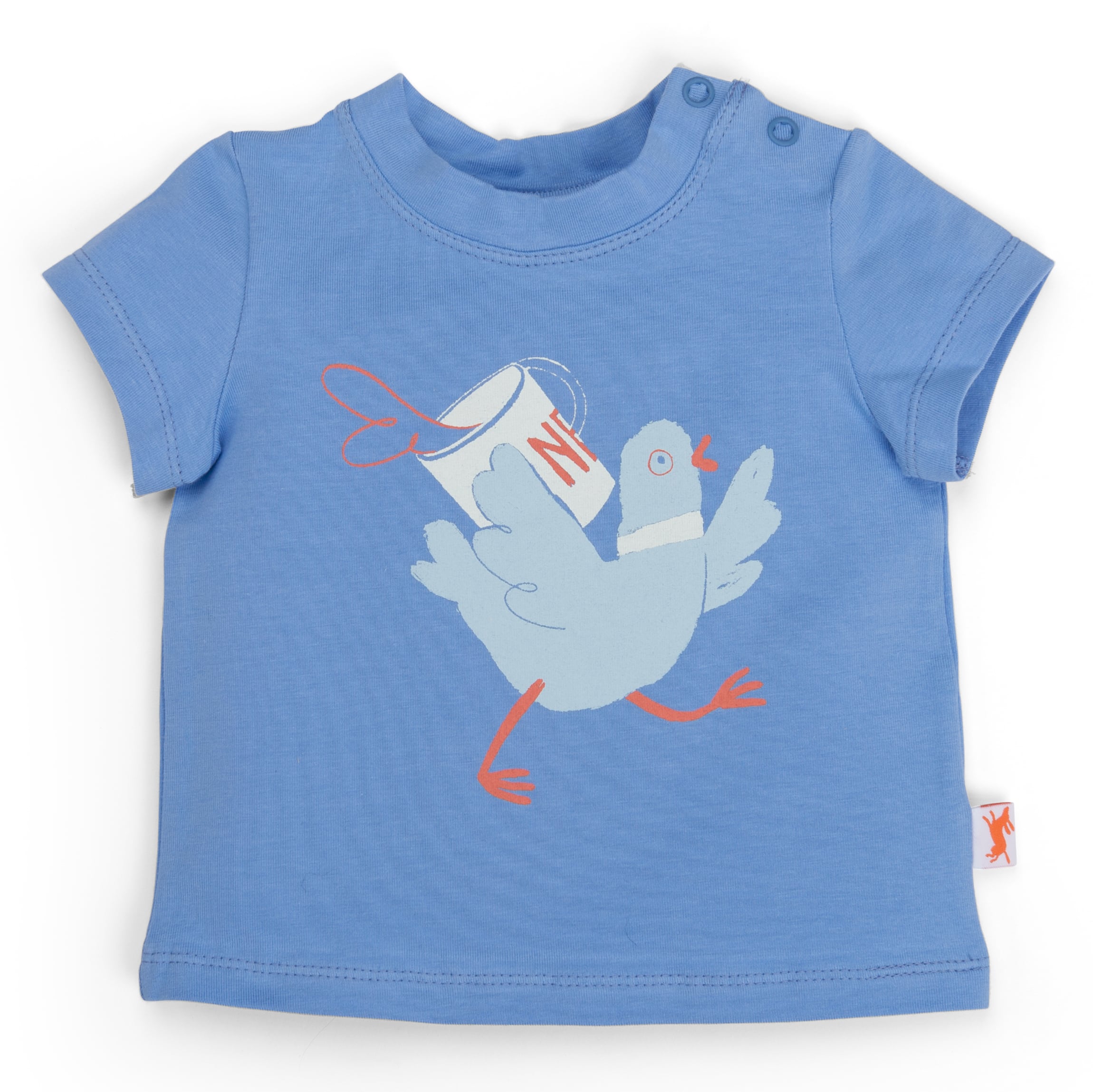 Blue short sleeve T-shirt, Leo