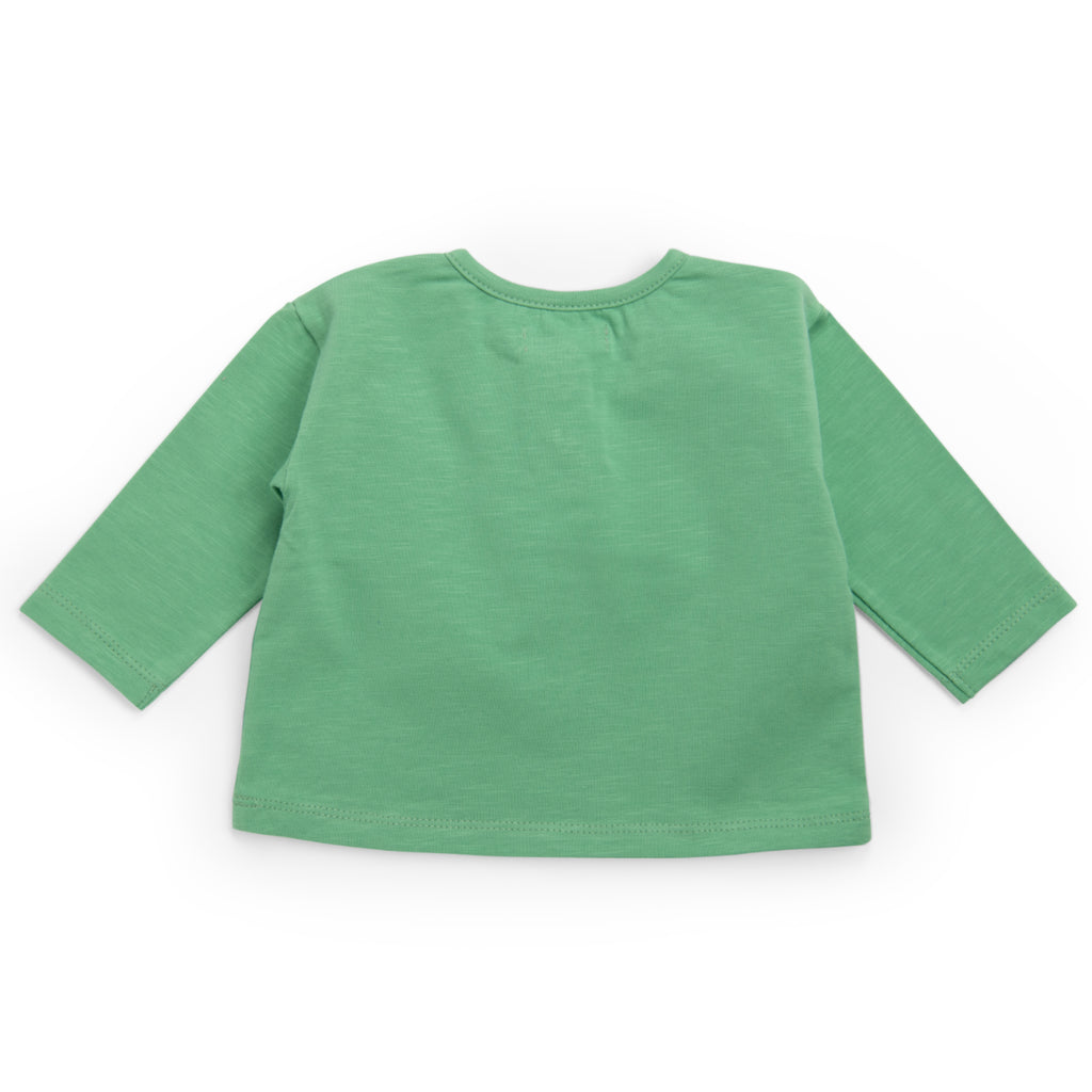 Maglietta verde con stampa coccodrilli, Mathis