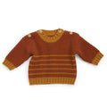 Striped jacquard knit sweater, Malvine