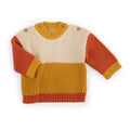 Maglione tricolore in cotone, Neil