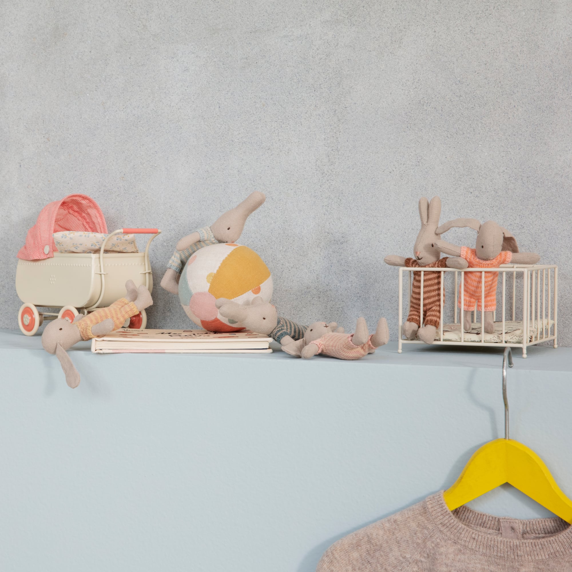 Baby Rabbit, Micro - Mint/Off-white