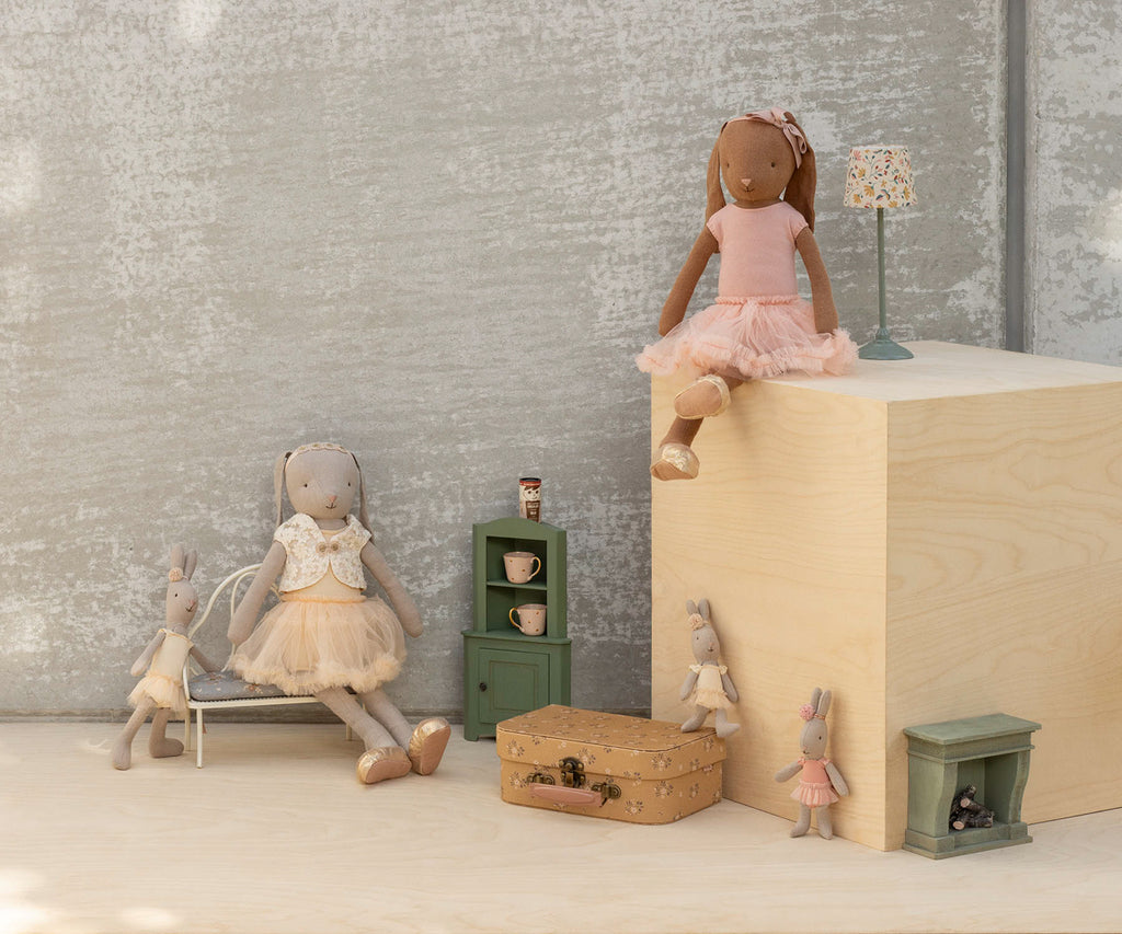 Rabbit, Micro - Ballet suit and skirt rose
