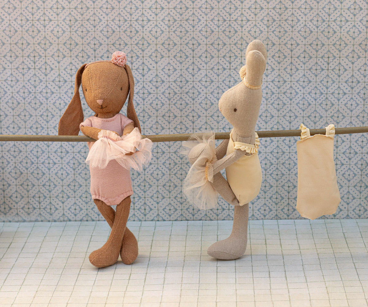Coniglio Rabbit, Taglia 1 - Tuta e gonna da ballerina panna